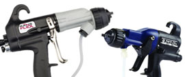 Electrostatic spray guns