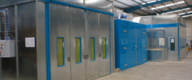 Spray booths